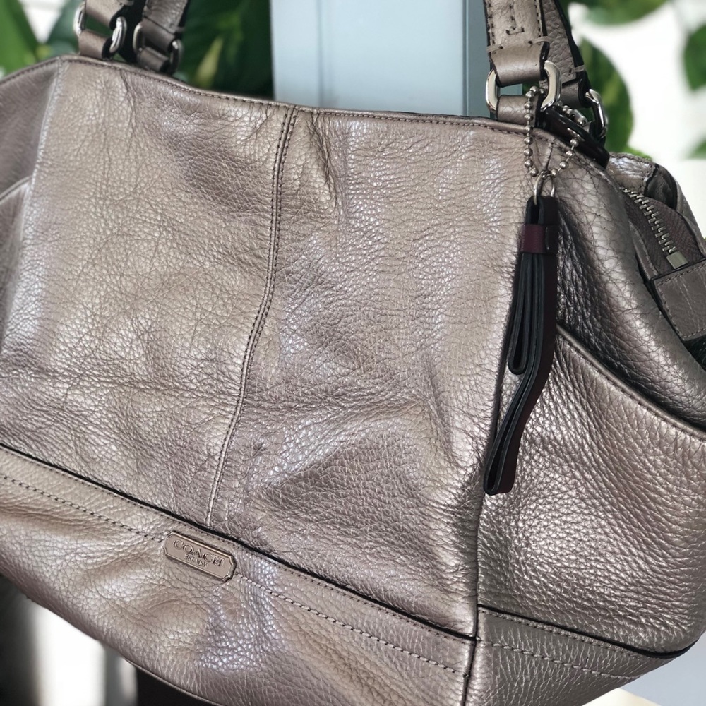 Coach Metallic Handbag - Picture 4 of 7
